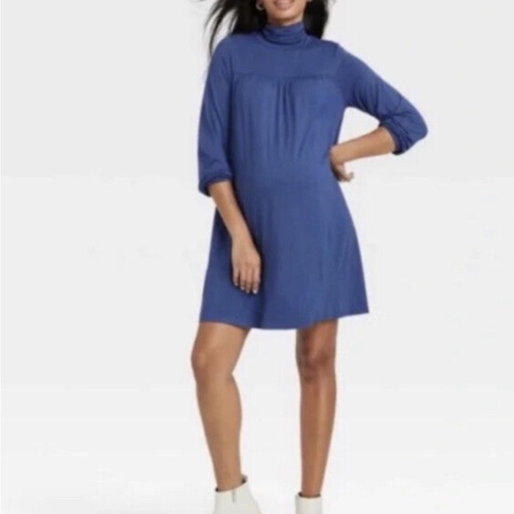 The Nines by Hatch Turtleneck Maternity Dress (NWT) - Picture 2 of 9